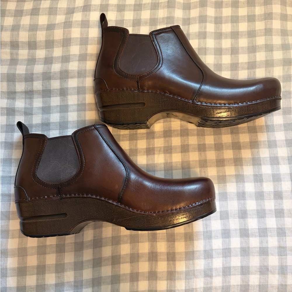 Dansko Brown Ankle Boots
